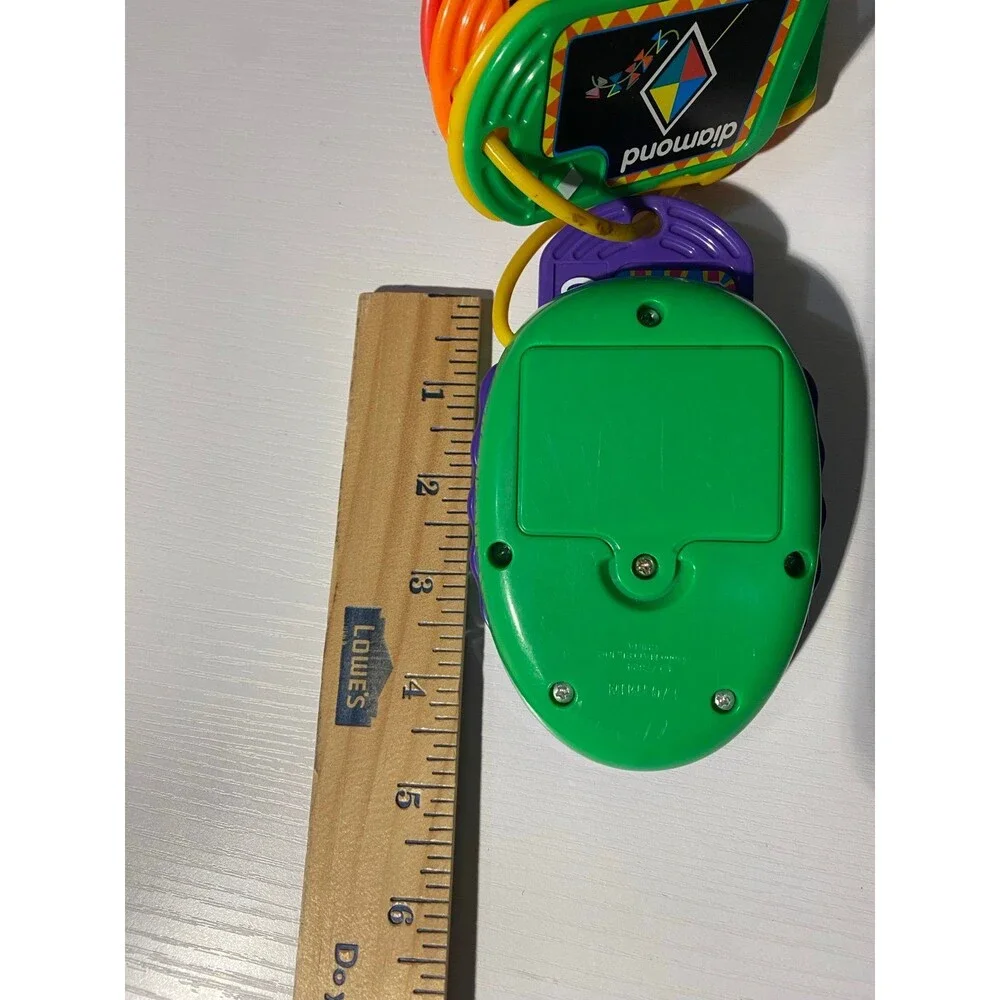 Fisher-Price Learning Sensations Smart Cards Reader Colors Shapes Toy 2001